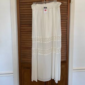 White Skirt - New With Tags